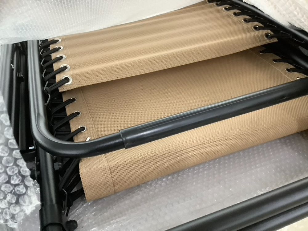 Set of 2 Adjustable Zero Gravity Patio Chair Recliners w/ Cup Holders - Image 6 - Lot 461