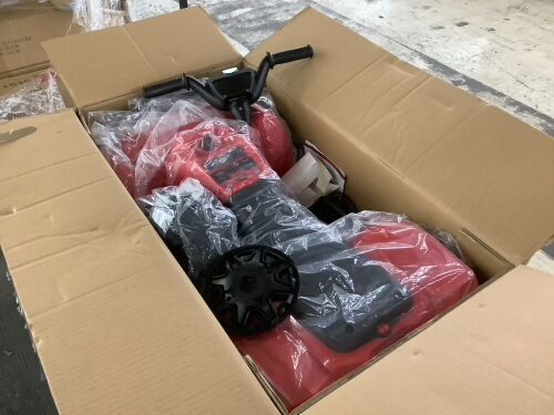 12V Kids Ride-On 4-Wheeler Quad ATV Car w/ 2.4mph Max, Bluetooth, Headlights - Lot 463