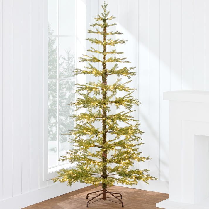 6' Pre-Lit Sparse Christmas Tree w/ 2-in-1 LED Lights, Cordless Connection - Image 1 - Lot 469