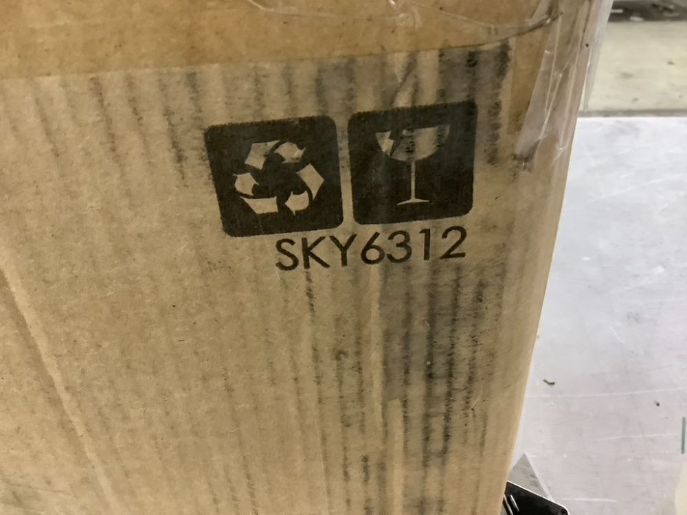 6' Pre-Lit Artificial Black Christmas Tree w/ Incandescent Lights, Metal Stand - Image 6 - Lot 470