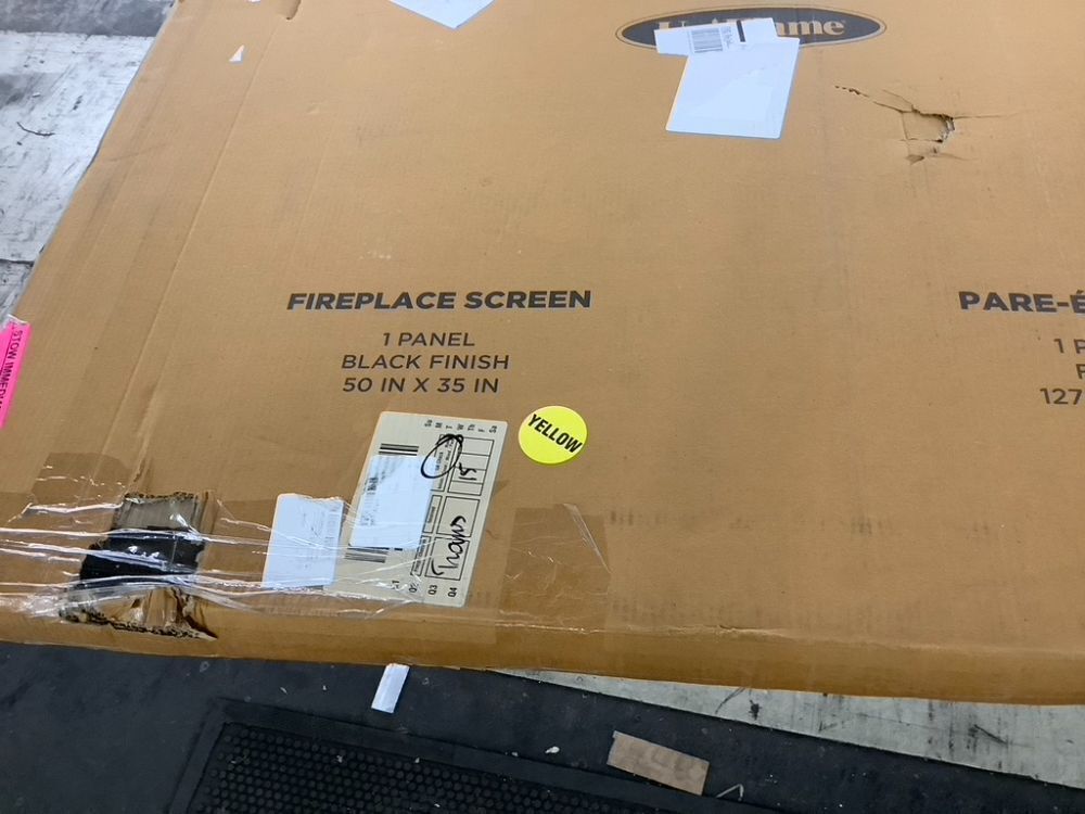 UniFlame Fireplace Screen, 50" x 35" - Small Dent - Image 7 - Lot 472