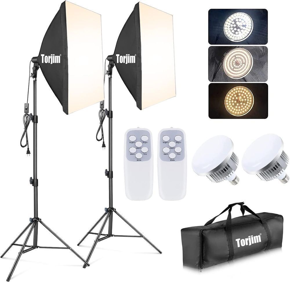 Softbox Photography Lighting Kit, 2Pcs - Image 1 - Lot 476