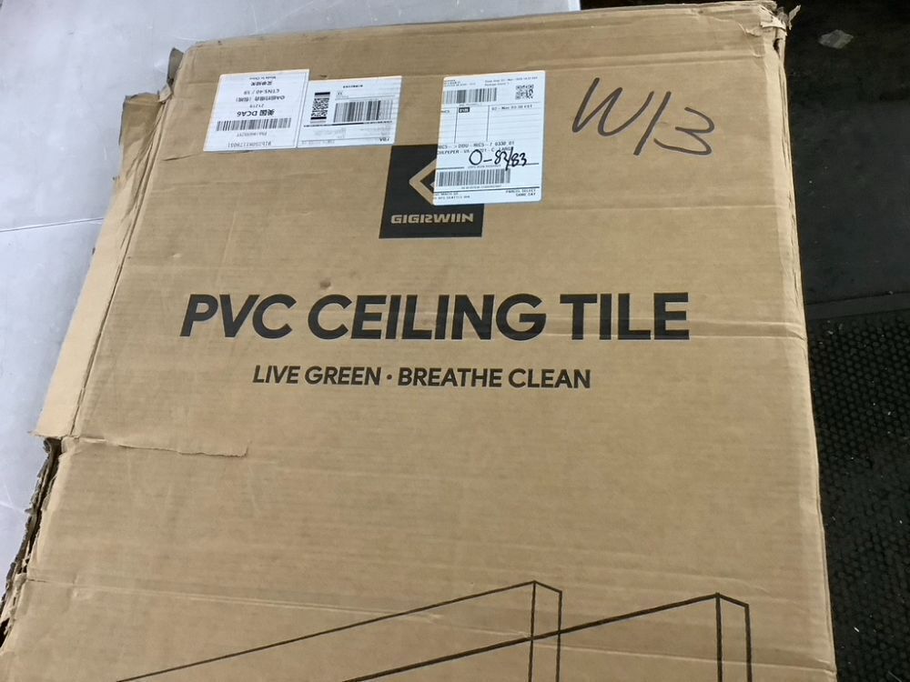 PVC Ceiling Tile, 10 Pack - Image 8 - Lot 480