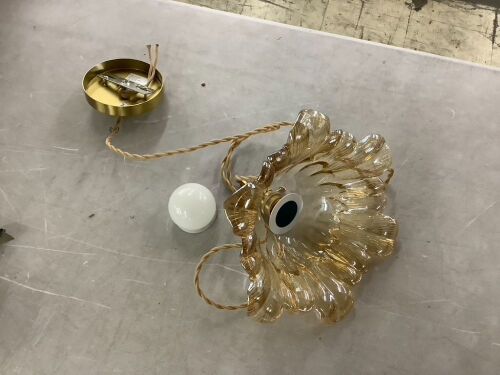 Pendant Light Fixture - Lot 553