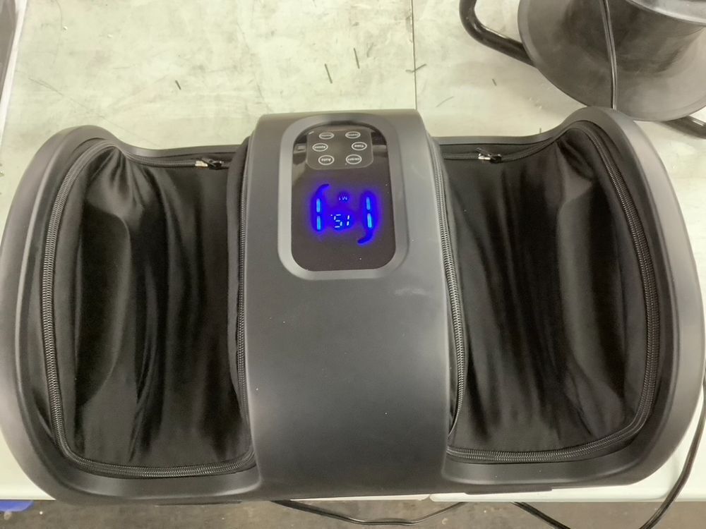 Reflexology Shiatsu Foot Massager w/ High-Intensity Rollers, Remote Control - Image 2 - Lot 564
