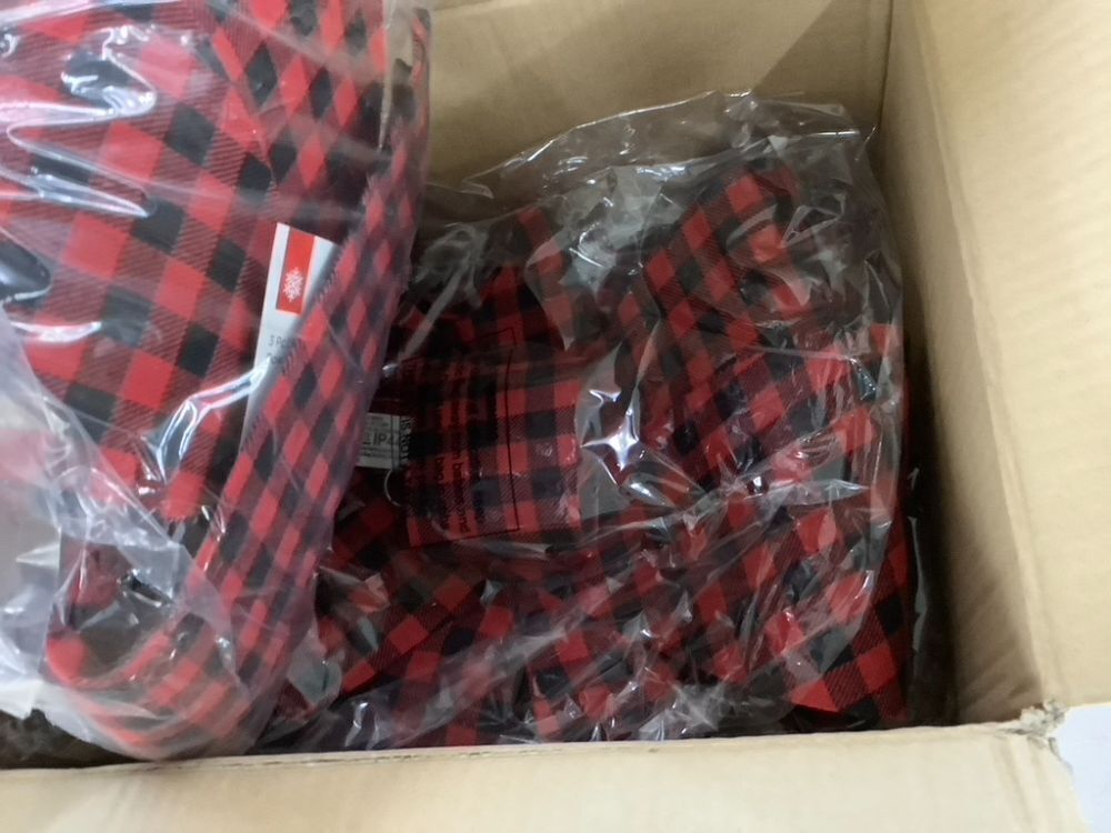 Set of 3 Pre-Lit Christmas Bow Decoration, LED Holiday Decor w/ 8 Functions - Image 3 - Lot 569