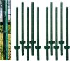Metal U-Channel Fence Post Green 4 Feet, Pack of 10 - Thumbnail 1