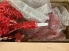 4.5' Pre-Lit Artificial Red Christmas Tree w/ Incandescent Lights - Thumbnail 4
