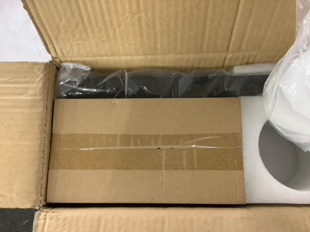 Modern LED Vanity Light with White Glass Shades - Image 6 - Lot 653