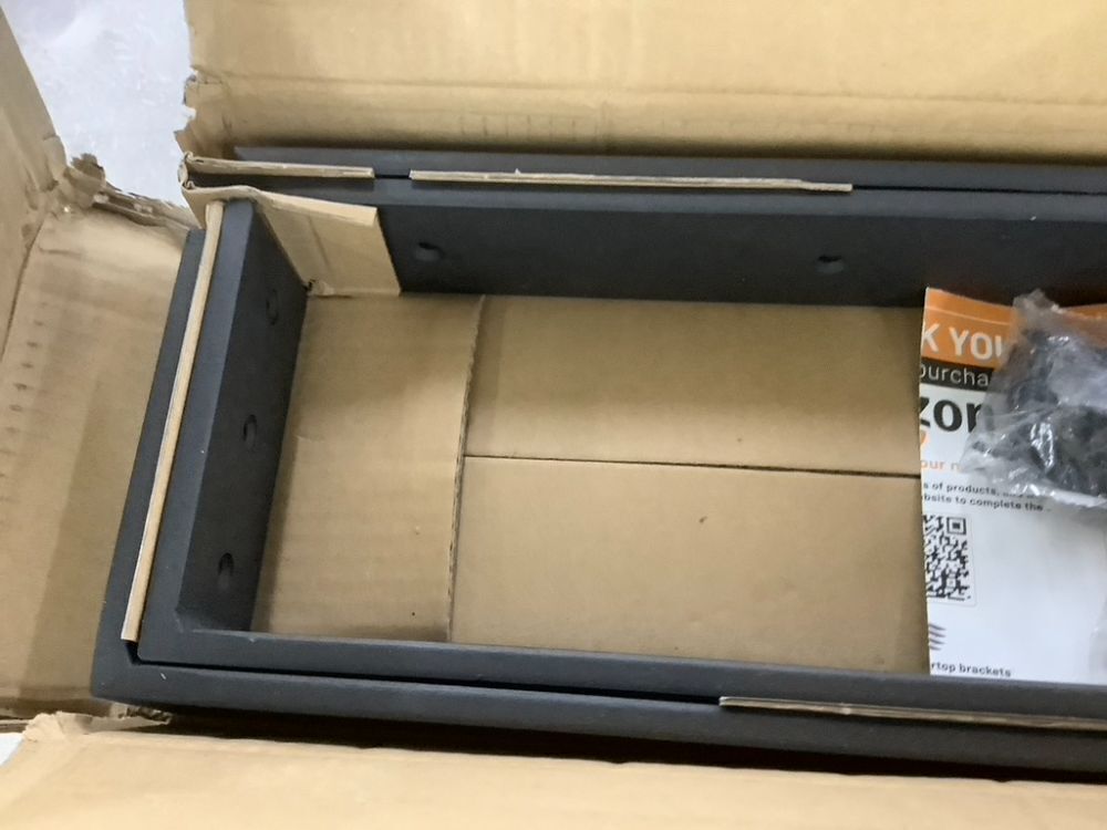 Heavy Duty Countertop Brackets, 16" x 6" x 2.5", 4 Pack - Image 4 - Lot 660