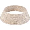 Woven Hyacinth Christmas Holiday Tree Collar - 42in - Thumbnail 1