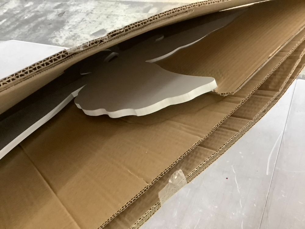 Set of 2 Christmas Angel Yard Decorations w/ Weather-Resistant PVC - 3ft - Image 2 - Lot 666