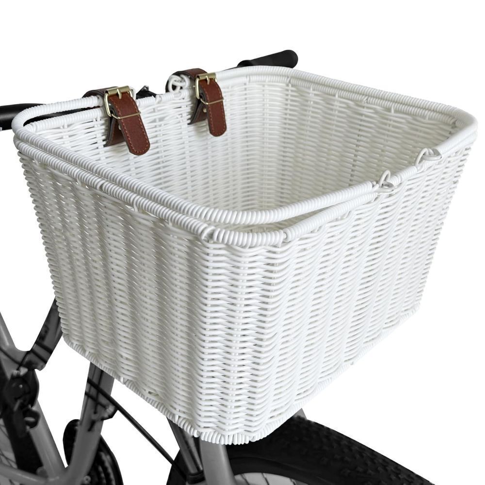 Hand-Woven Bicycle Basket - Image 1 - Lot 678