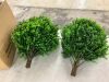 Artificial Topiary Balls with Ground Spike, Set of 2 - Thumbnail 2