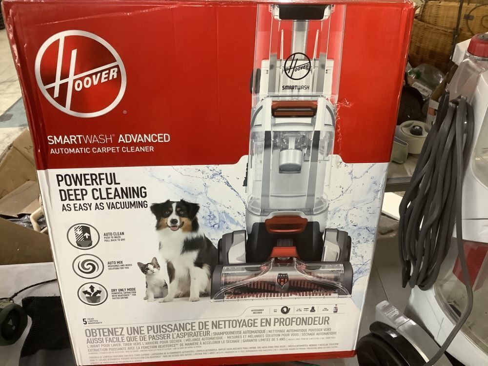 HOOVER Professional Series SmartWash Advanced Automatic Corded Carpet Cleaner Machine, Auto Mix, Auto Dry, Deep Clean Shampooer - Image 6 - Lot 742JF