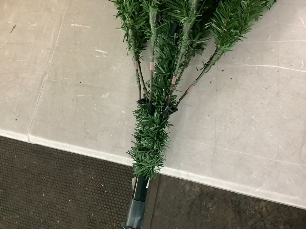4.5' Unlit Artificial Green Spruce Christmas Tree, w/Easy Assembly - Image 3 - Lot 767