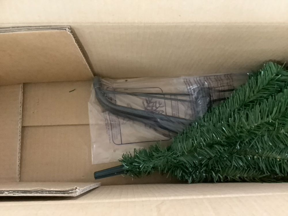 4.5' Unlit Artificial Green Spruce Christmas Tree, w/Easy Assembly - Image 6 - Lot 767