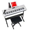 61-Key Beginners Electronic Keyboard Piano Set w/ 3 Modes, Microphone - Thumbnail 1