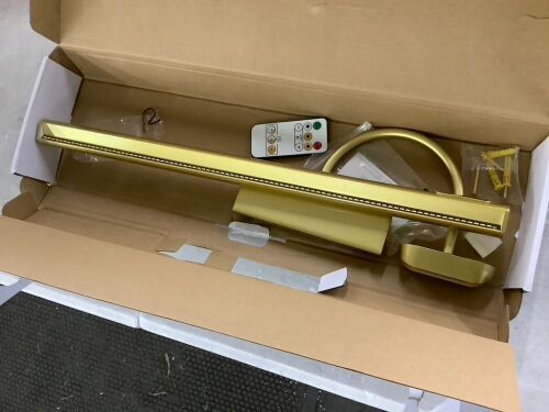 Bridika Picture Light for Wall with Remote, 19.7" - Lot 772