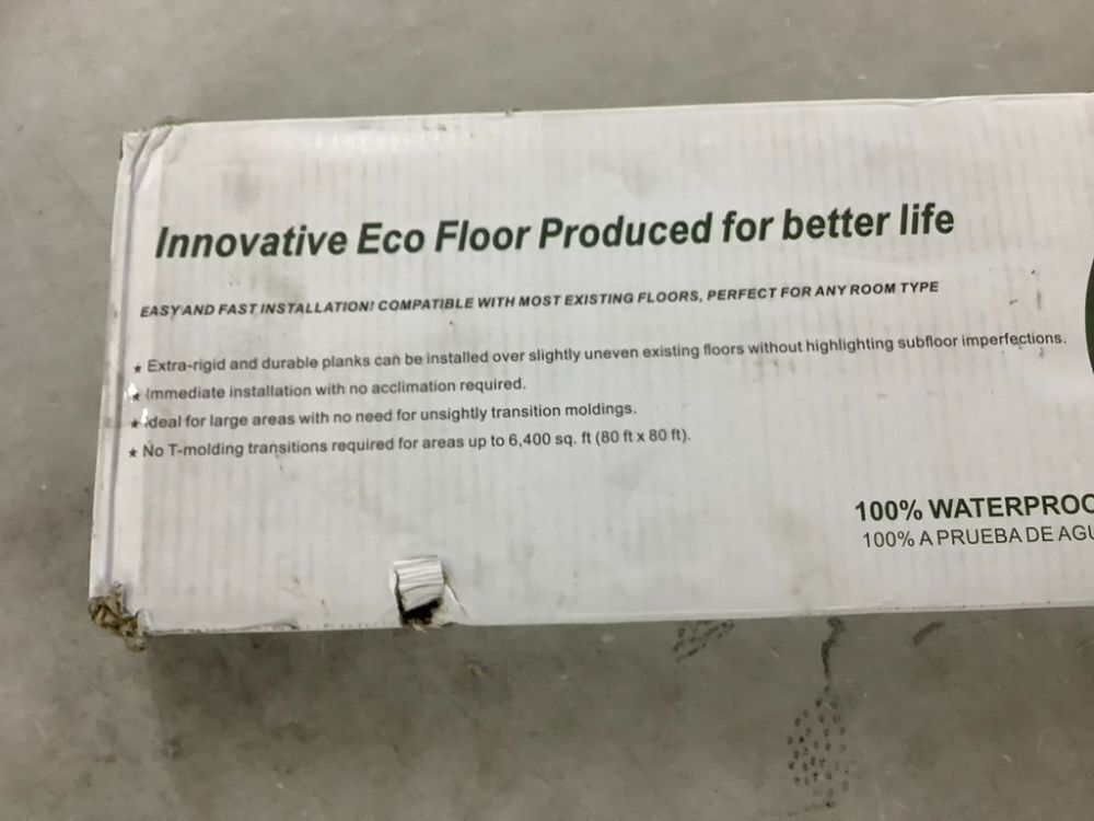 Suntecwood SPC Flooring - Some Pieces Chipped - Image 8 - Lot 776