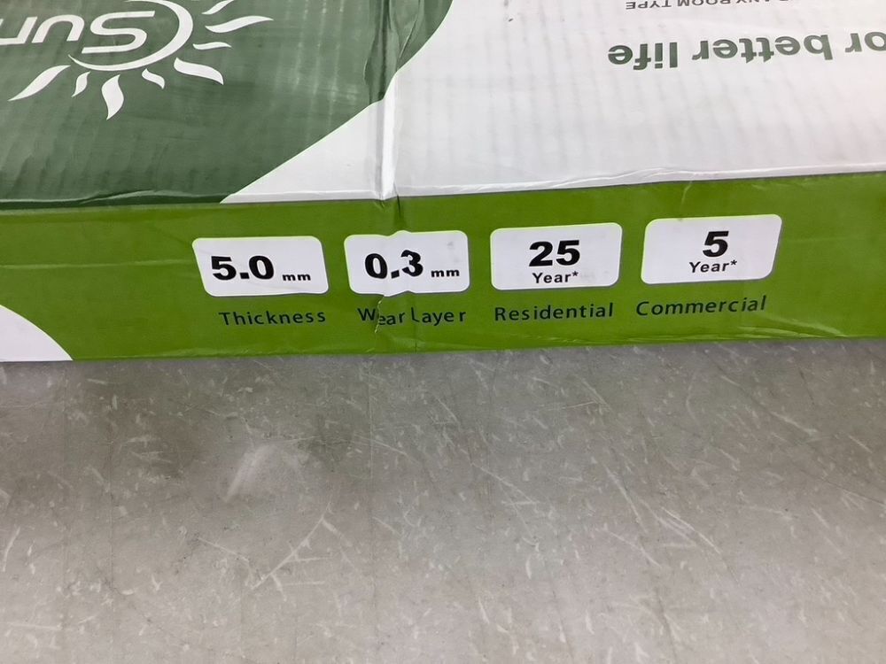 Suntecwood SPC Flooring - Some Pieces Chipped - Image 9 - Lot 776