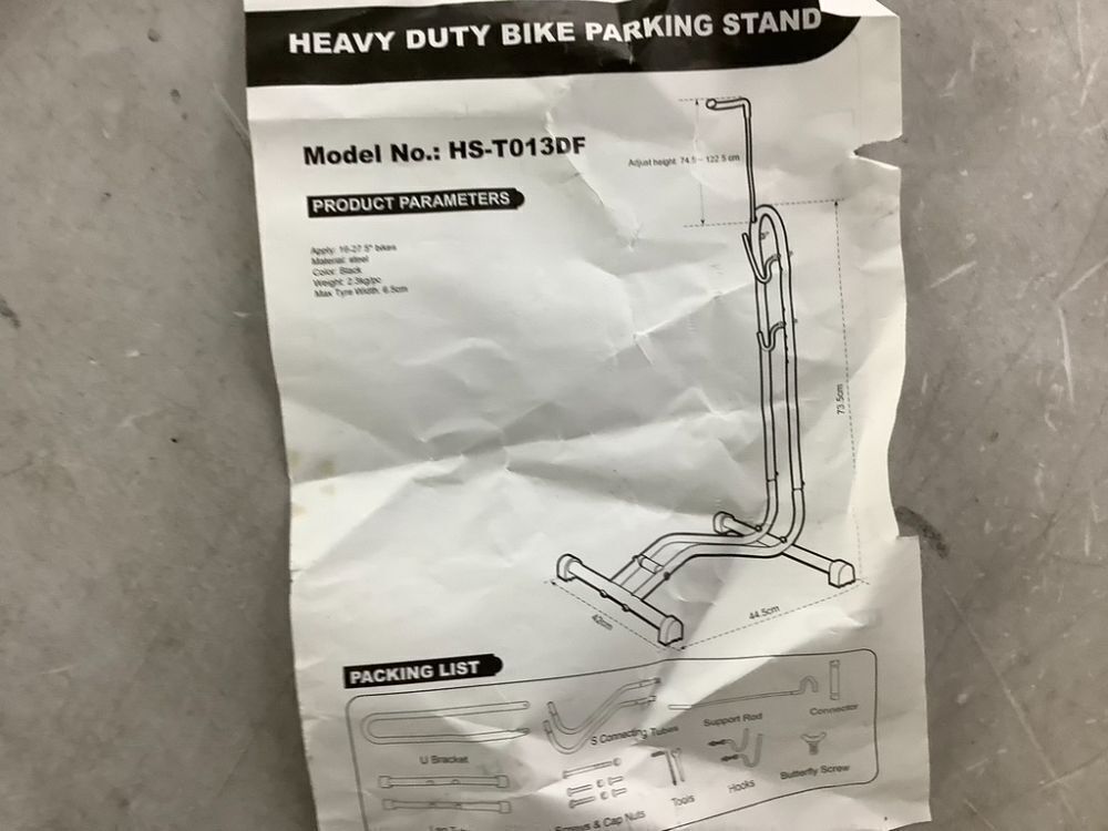 Bicycle Floor Stand - Image 5 - Lot 778