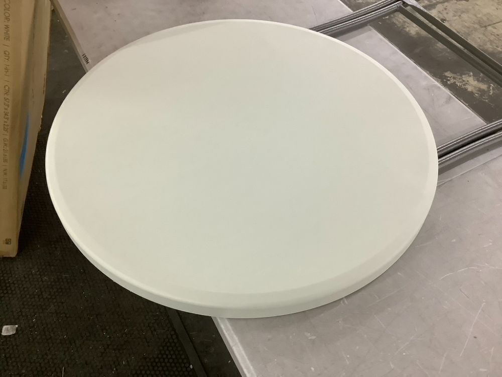 Bar Height Folding Table Indoor Outdoor Accessory w/ Thick Table Top - 32in - Image 3 - Lot 779