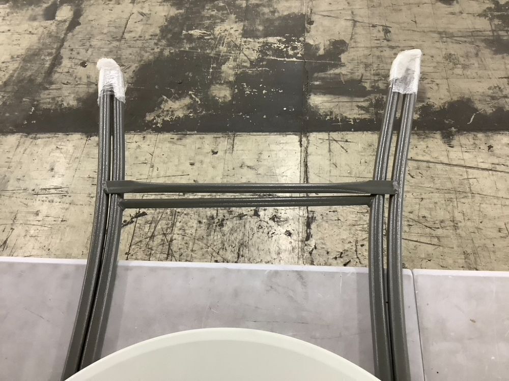 Bar Height Folding Table Indoor Outdoor Accessory w/ Thick Table Top - 32in - Image 4 - Lot 779