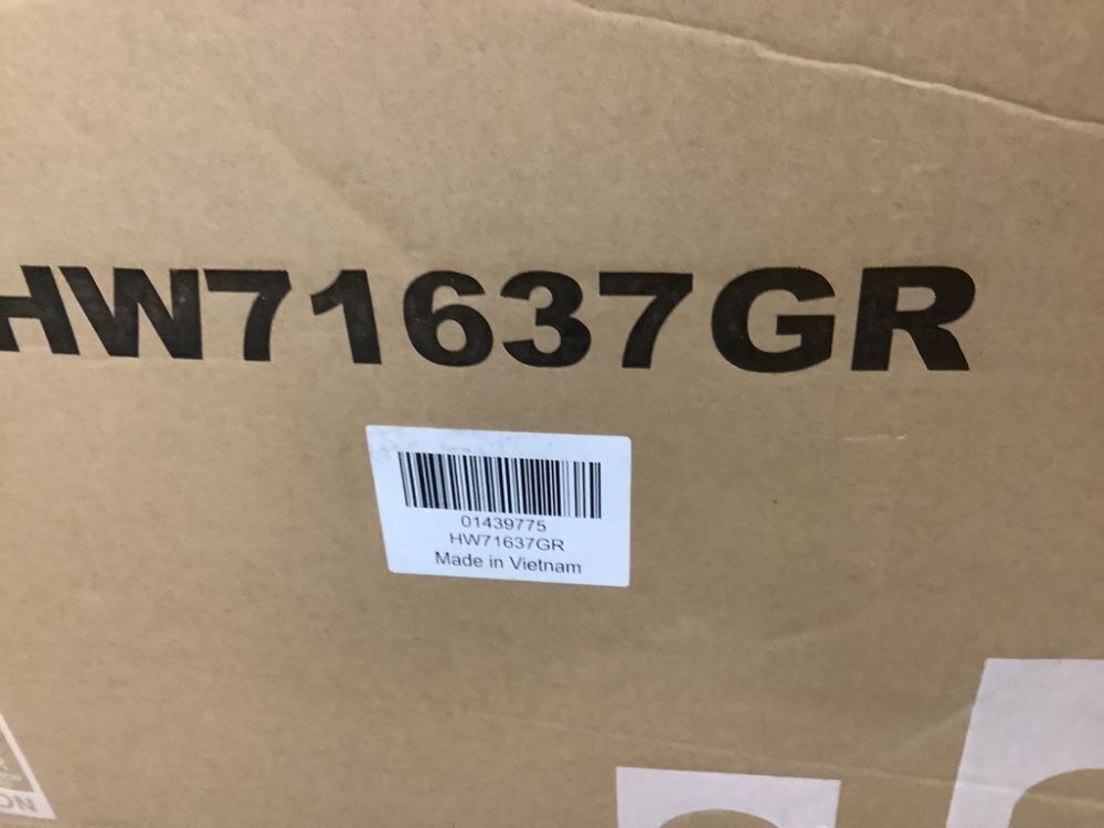 HONEY JOY 3-Piece Wicker Patio Conversation Set with Gray Cushions - Image 3 - Lot 1201