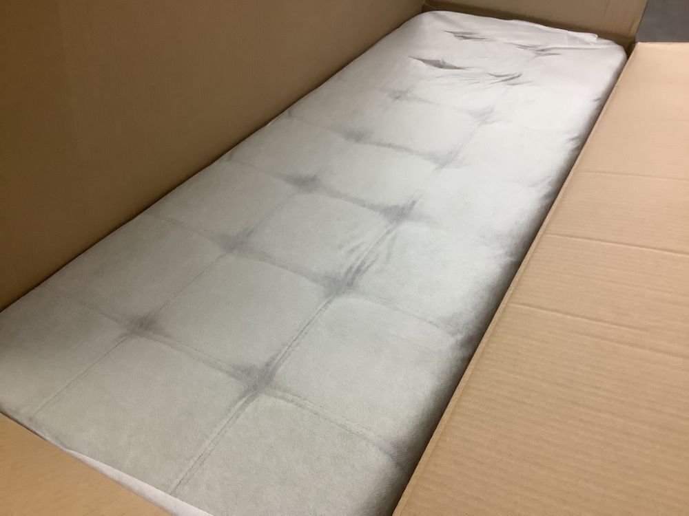 Harper & Bright Designs Pale Green 50 in. Upholstered Storage Bench Ottoman - Image 3 - Lot 86JF