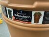EarthMinded RainStation 45 Gal. Terracotta Rain Barrel with Diverter - Thumbnail 4