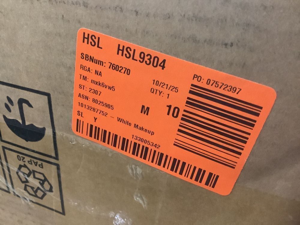 White Makeup Vanity Desk 11-Drawers Wood Dressing Table with Big Lighted Mirror, Glass Top - Image 3 - Lot 46JF