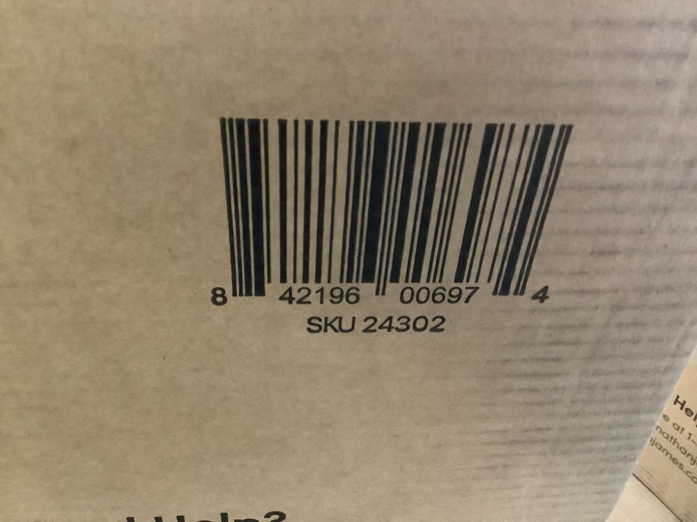 Nathan James Gracie 24 in. Modern Counter Height Wood Bar Stool w/ Back, Textured Linen Upholstery, Cream Boucle/Dark Brown - Image 4 - Lot 83JF