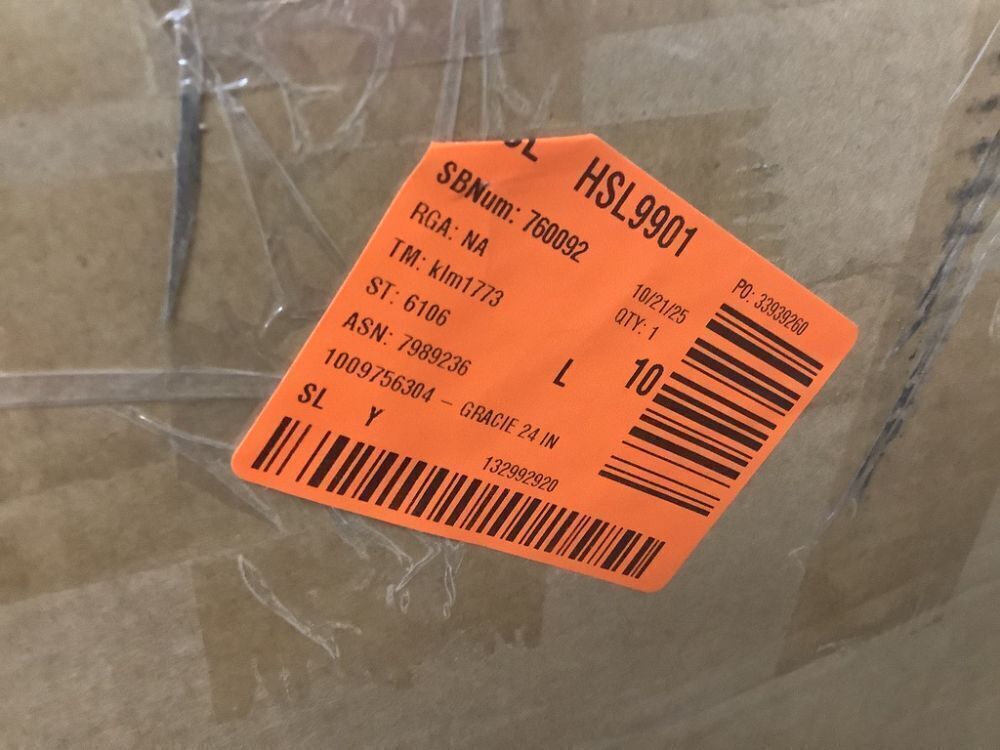 Nathan James Gracie 24 in. Modern Counter Height Wood Bar Stool w/ Back, Textured Linen Upholstery, Cream Boucle/Dark Brown - Image 5 - Lot 84JF