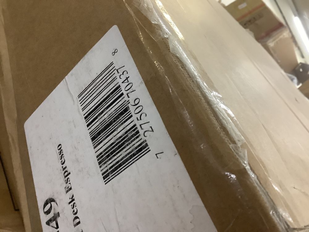 International Concepts 36 in. Rectangular Espresso 1 Drawer Writing Desk with Solid Wood Material - Image 4 - Lot 349JF