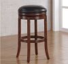 American Woodcrafters Stella 26 in. Medium Walnut Swivel Bar Stool - Thumbnail 1