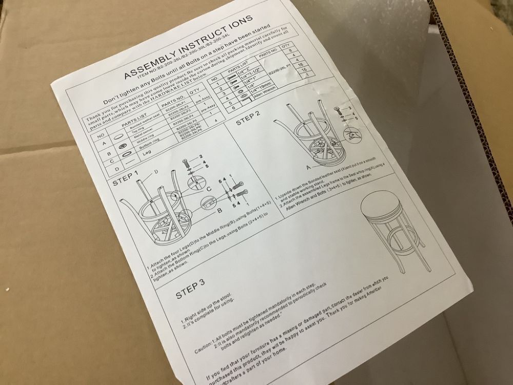 American Woodcrafters Stella 26 in. Medium Walnut Swivel Bar Stool - Image 5 - Lot 350JF