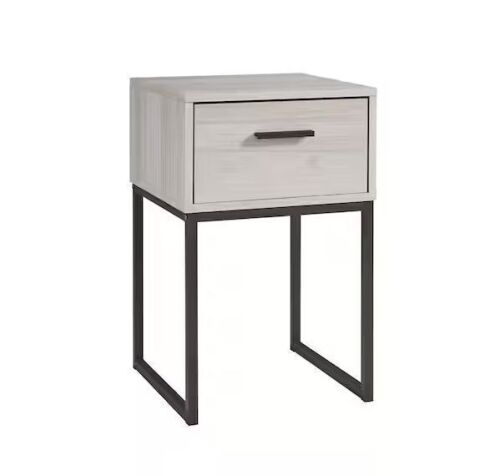 Socalle Light Natural 1 Drawer 19.63 in. W Nightstand - Lot 443JF