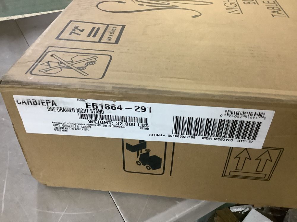 Socalle Light Natural 1 Drawer 19.63 in. W Nightstand - Image 4 - Lot 443JF