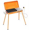 VIVOHOME 2-in-1 20000 BTU Portable Gas Camping Stove with Detachable Legs - Thumbnail 1