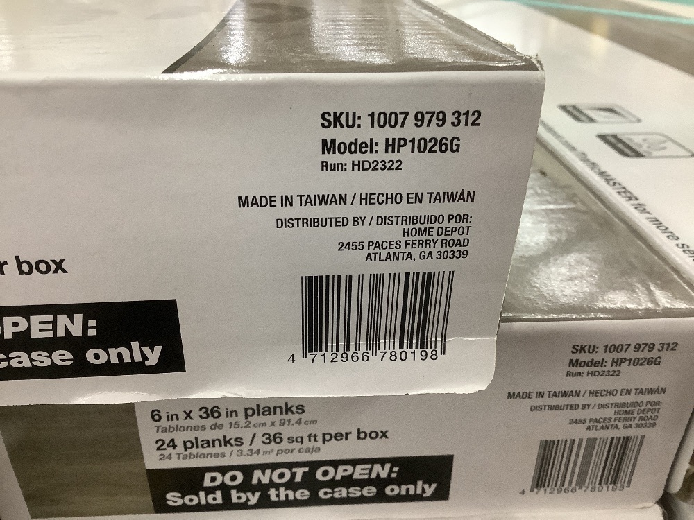 1,764 sq. ft. - (49) Cases of TrafficMaster Taupe Oak 4 MIL x 6 in. W x 36 in. L Peel and Stick Water Resistant Luxury Vinyl Plank Flooring (36 sqft/case) - Image 6 - Lot 8JF