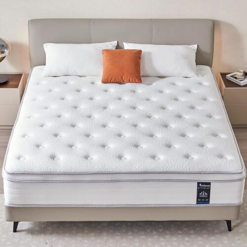 Full Size 12 Inch Hybrid Mattress - Lot 101JF