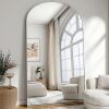 Arched Full Length Mirror 77" x 38" - Light Damage to Frame - Thumbnail 1