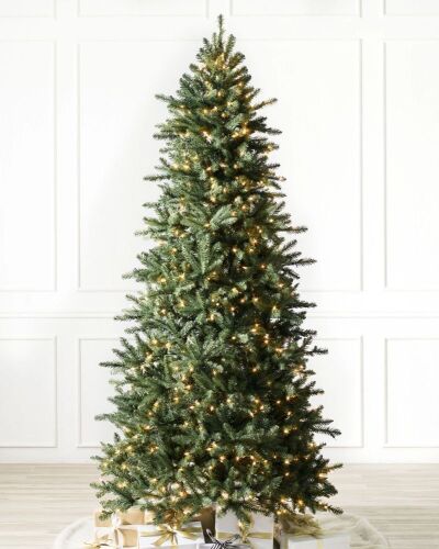 Balsam Hill 9' Berkshire Mountain Fir Christmas Tree with Candlelight LED Lights - Lot 37