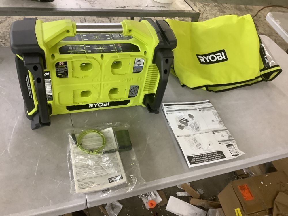 RYOBI 18V ONE+ 1800-Watt Portable Battery Inverter Power Station/8-Port Charger (Tool Only) - Image 2 - Lot 53JF