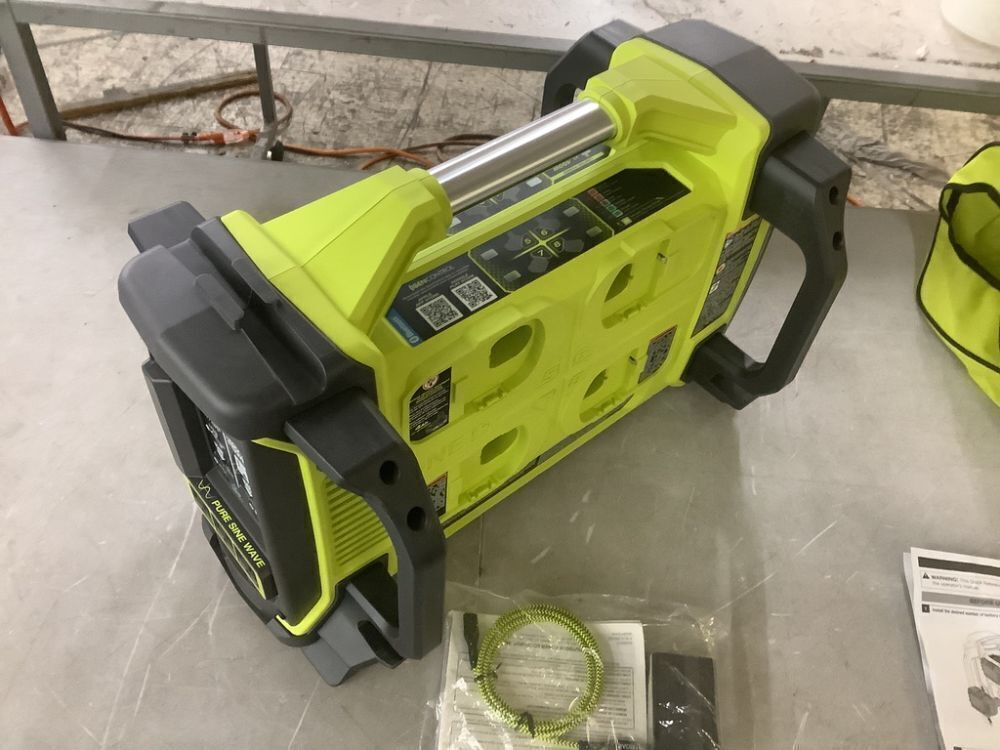 RYOBI 18V ONE+ 1800-Watt Portable Battery Inverter Power Station/8-Port Charger (Tool Only) - Image 8 - Lot 53JF