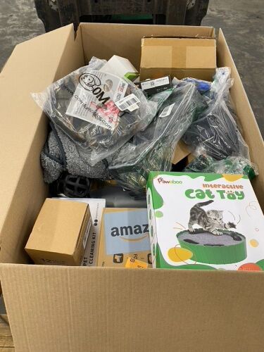 Coffin Box of Pet Supplies - Uninspected - Lot 481