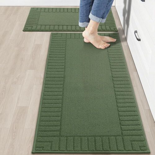 BEQHAUSE Kitchen Rugs, 20x30inch & 20x48inch - Lot 524
