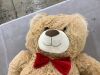 Giant Plush Teddy Bear Stuffed Animal w/ Bow Tie, Paw Prints - 35in - Thumbnail 4