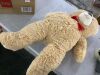 Giant Plush Teddy Bear Stuffed Animal w/ Bow Tie, Paw Prints - 35in - Thumbnail 5